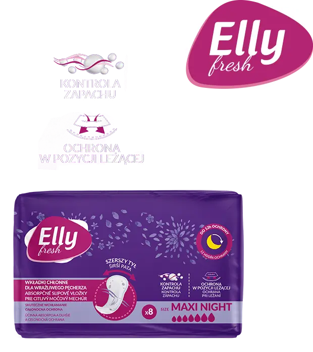 Wkładki Elly Maxi Night