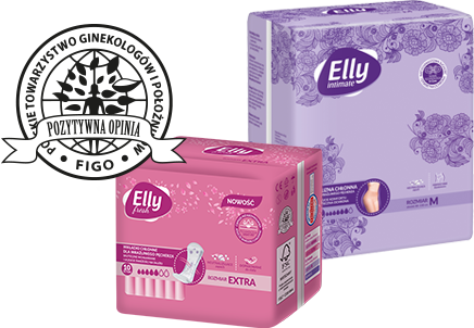 Wkładki i bielizna na nietrzymanie moczu Elly fresh | Elly intimate