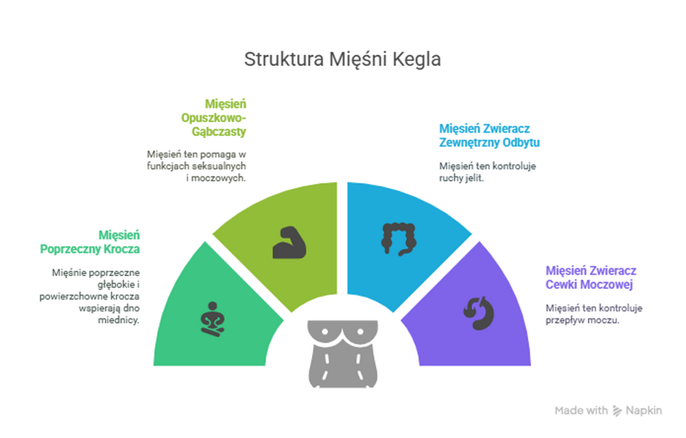 Struktura mięśni kegla