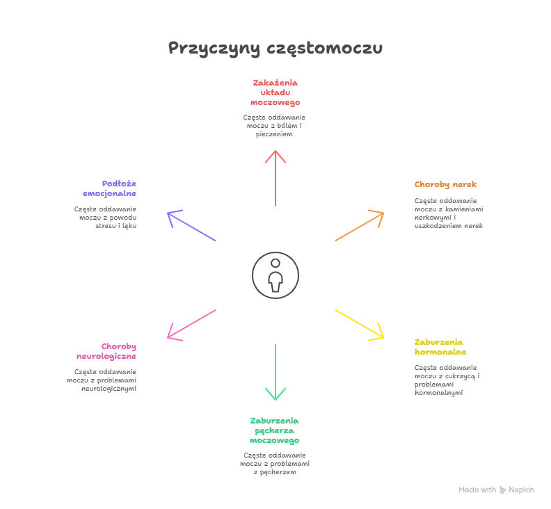 Przyczyny częstomoczu