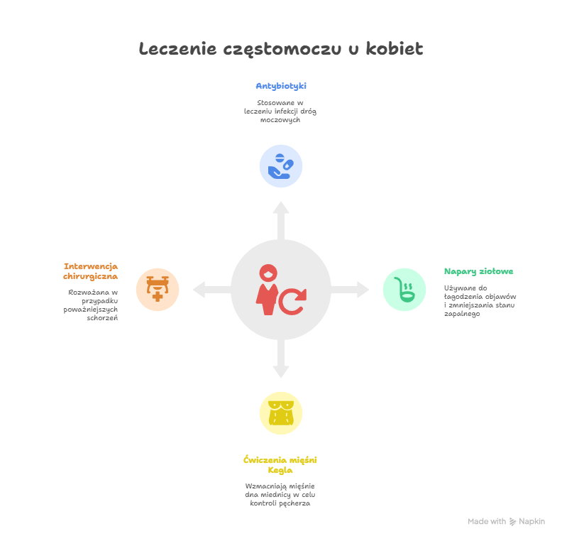 Leczenie częstomoczu u kobiet
