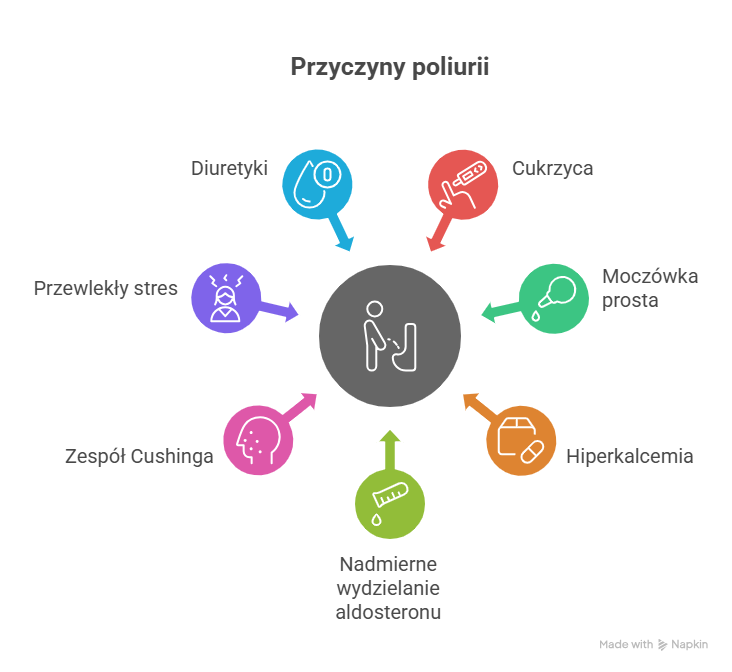 Przyczyny poliurii